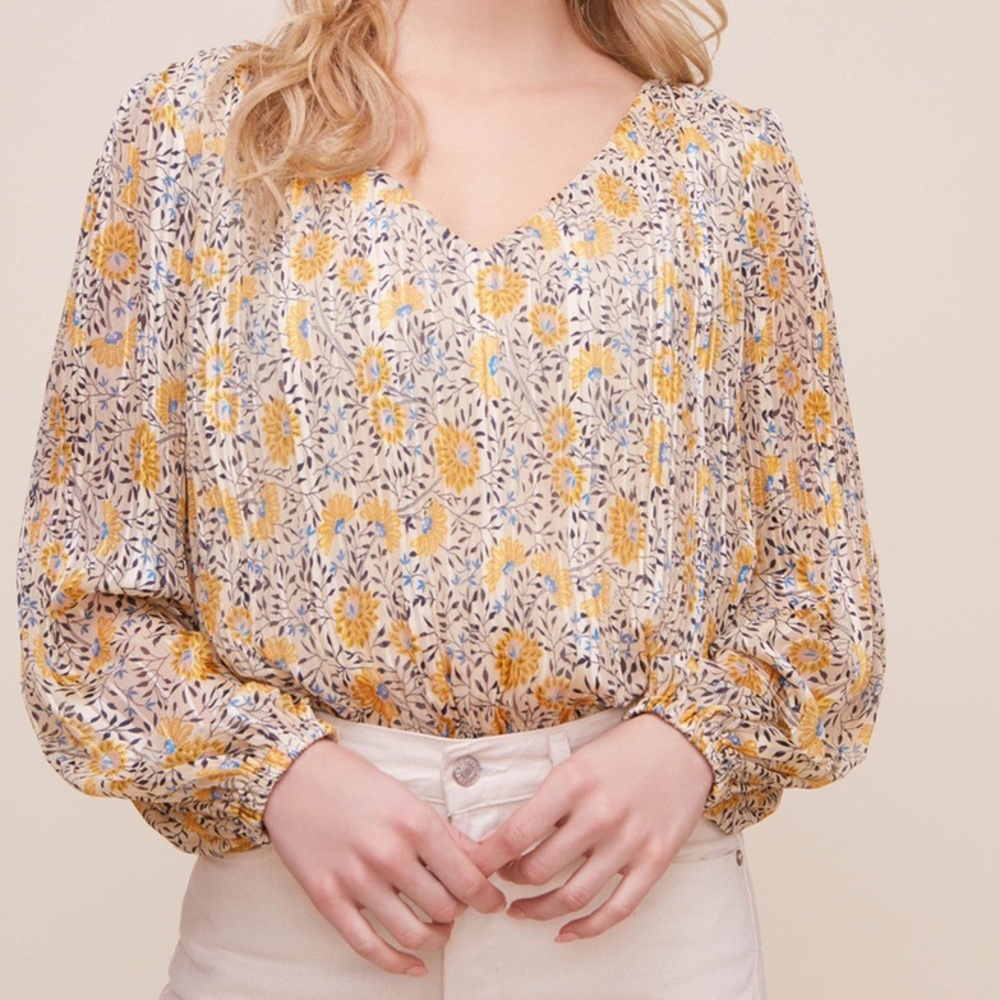 ASTR The Label Floral Long Sleeve